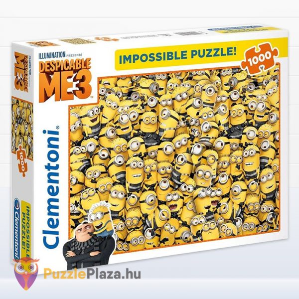 Minyonok, Gru 3 puzzle - Clementoni Lehetetlen kirakó 39408