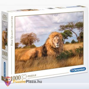 1000 darabos a király, az oroszlán puzzle. Clementoni 39479