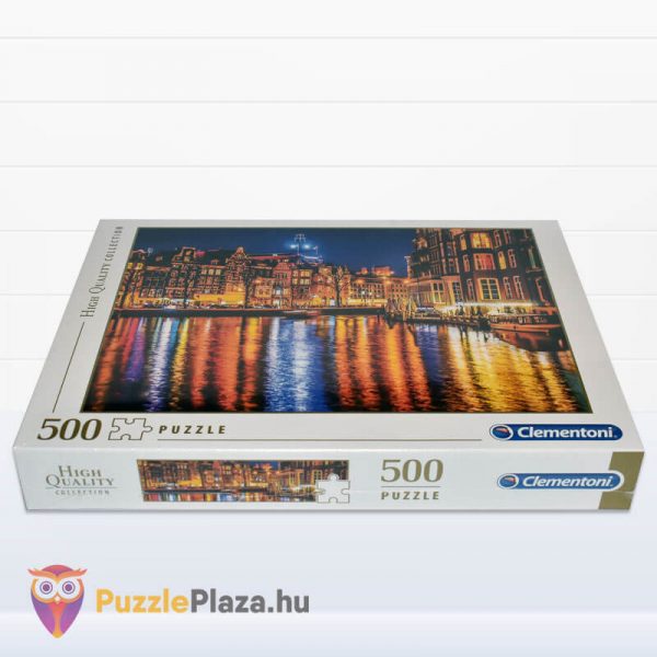 500 darabos Amsterdam Puzzle, Clementoni 35037 fektetve