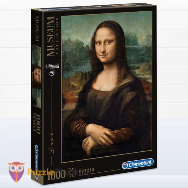 1000 db Da Vinci - Mona Lisa Puzzle - Museum Collection - Clementoni 31413