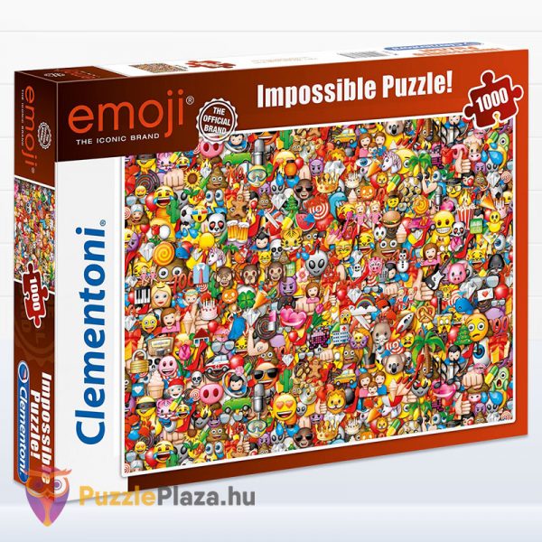 1000 darabos Emoji Lehetetlen Puzzle. Clementoni 39388