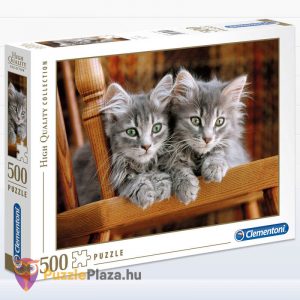 500 darabos kiscicák puzzle, clementoni 30545