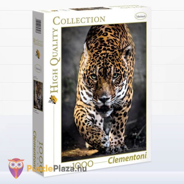 1000 darabos lesben álló jaguár puzzle, Clementoni 39326