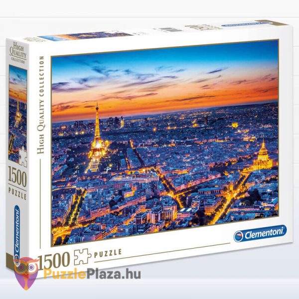 1500 darabos Clementoni 31815 - Párizs látképe naplementekor