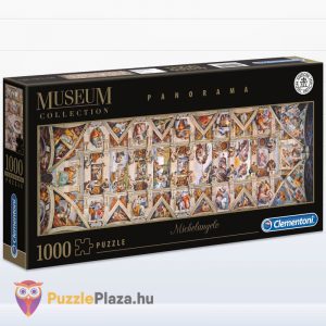 1000 darabos Sixtus Kápolna - Michelangelo Museum Collection Puzzle - Clementoni 39498