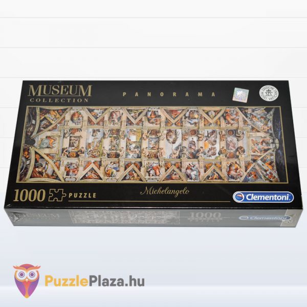 1000 darabos Sixtus Kápolna - Michelangelo Museum Collection Puzzle - Clementoni 39498 fektetve