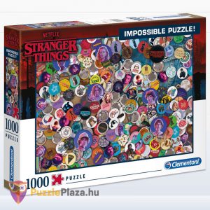 1000 darabos Stranger Things Lehetetlen Puzzle. Clementoni 39528