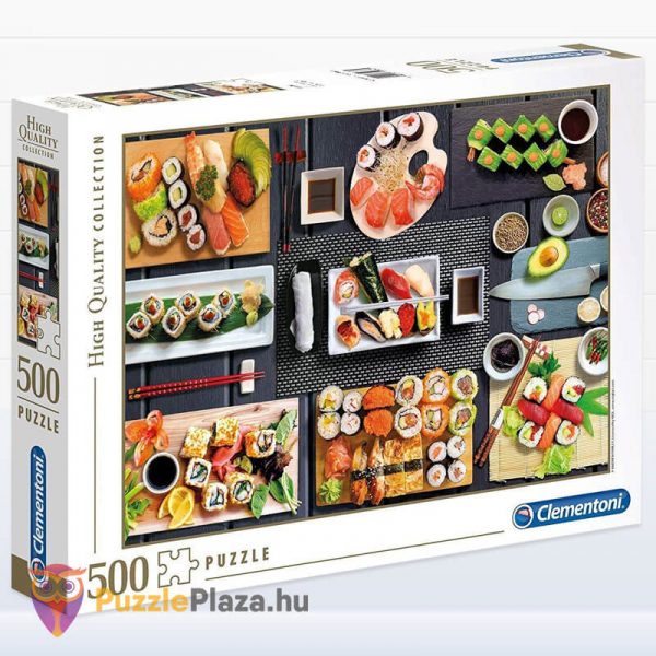 500 darabos sushi puzzle - clementoni 35064