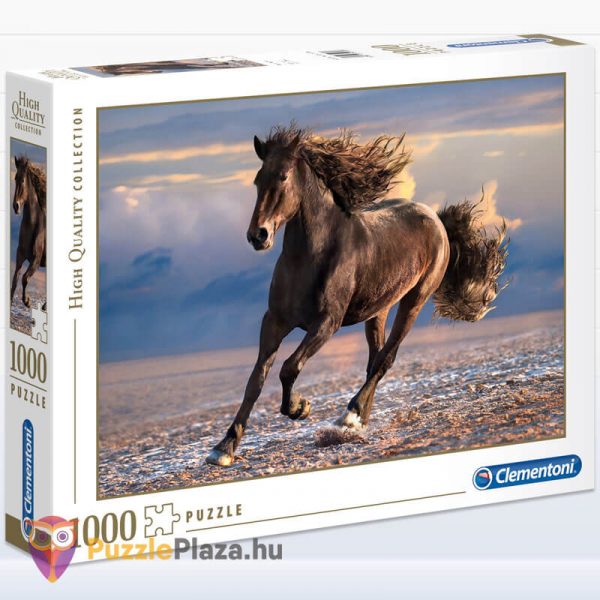 1000 db-os szabad ló puzzle (szabadság). Clementoni 39420 doboz
