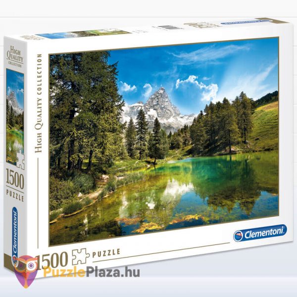 1000 darabos tájkép puzzle (blue lake puzzle) - Clementoni 31680