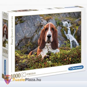 1000 darabos Charlie brown puzzle (basset hound kutya) - Clementoni High Quality Collection 39511