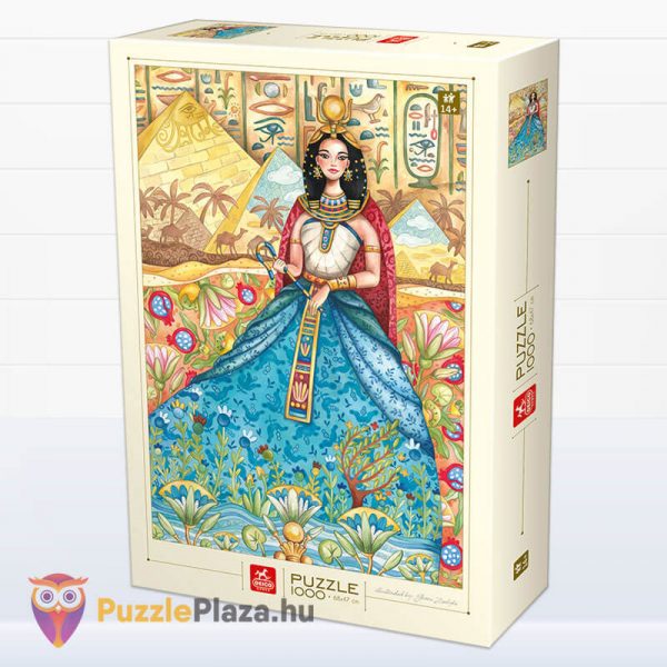 1000 darabos Kleopátra Puzzle, Groos Zsejke - D-Toys 76762 - balról