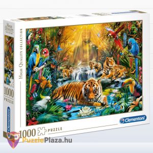1000 darabos misztikus tigrisek puzzle - Clementoni High Quality Collection 39380
