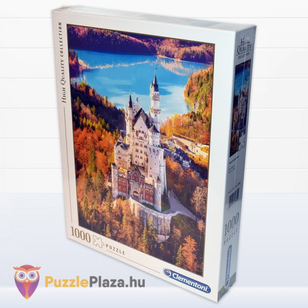 Neuschwanstein Kastély puzzle jobbról - 1000 db - Clementoni 39382