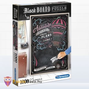 1000 darabos Travel puzzle - Clementoni Black Board Puzzle 39478