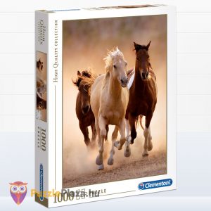 1000 darabos vágtató lovas puzzle. Clementoni - High Quality Collection 39168
