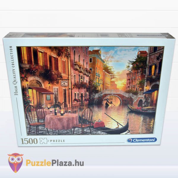 1000 darabos Velence, Olaszország Puzzle - High Quality Collection, Clementoni 31668 előről