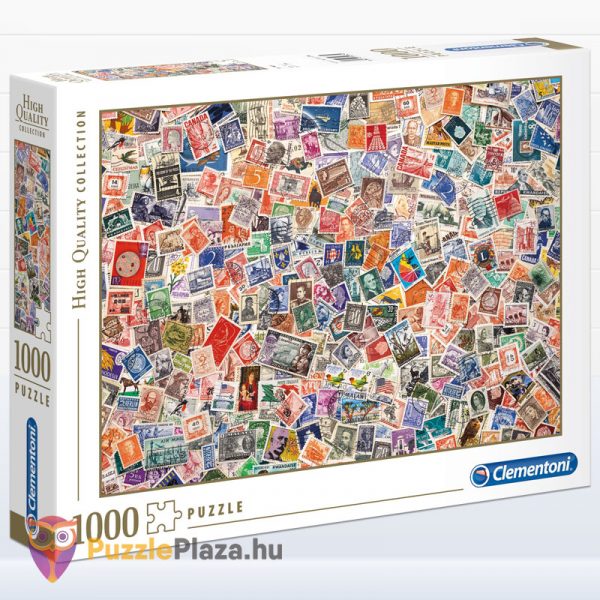 1000 darabos Bélyegek puzzle - Clementoni High Quality Collection 39387