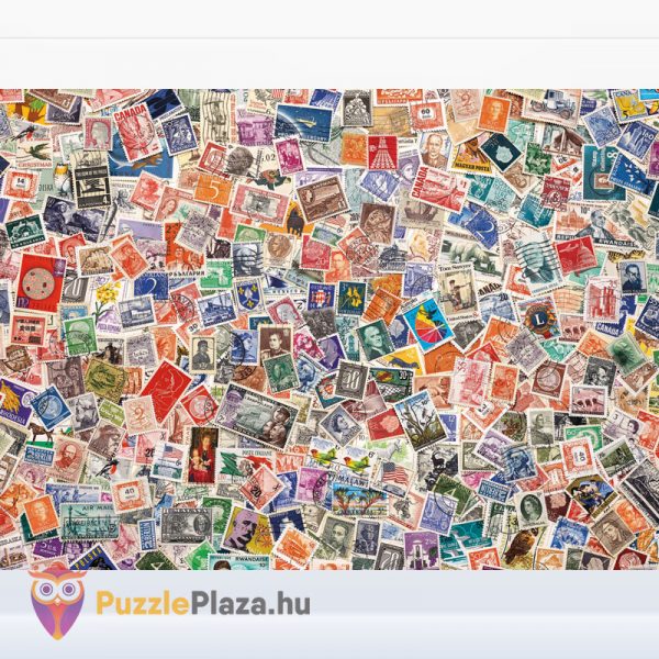 1000 darabos Bélyegek puzzle kirakott képe - Clementoni High Quality Collection 39387
