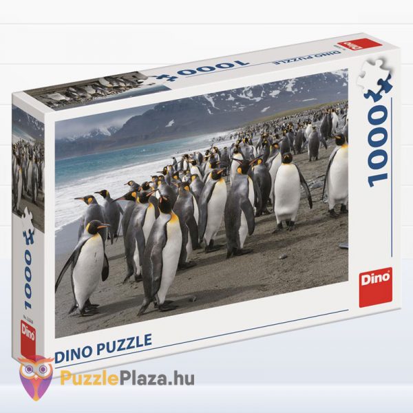 1000 darabos király pingvin puzzle - Dino