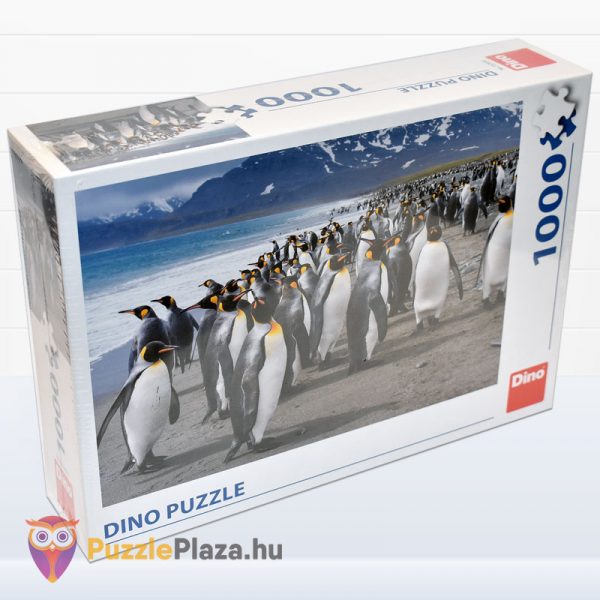 1000 darabos király pingvin puzzle - Dino jobbról