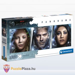 1000 darabos Vaják (Witcher) panoráma puzzle - Clementoni 39593