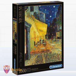 1000 darabos Van Gogh - Éjjeli kávéző festmény puzzle - Clementoni Museum Collection 31470