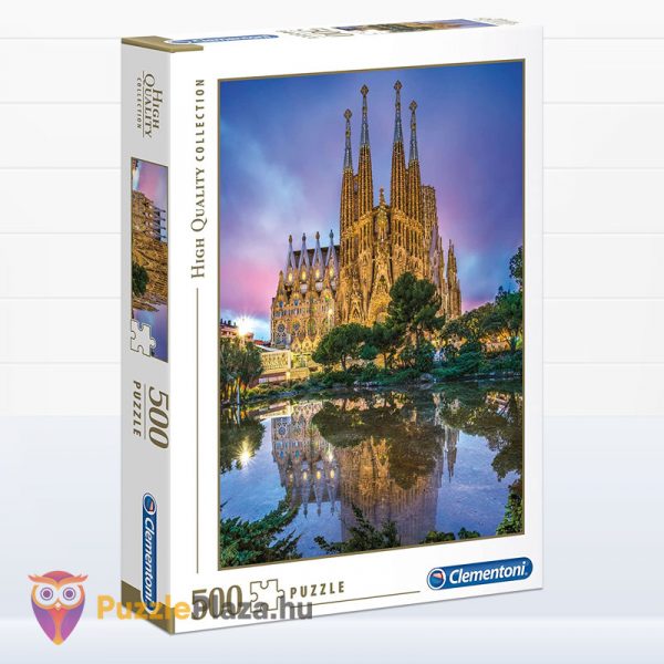 500 darabos Sagrada Família Puzzle Barcelónában - Clementoni High Quality Collection 35062