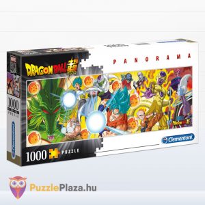 1000 darabos Dragon Ball panoráma puzzle (kirakó) - Clementoni 39486