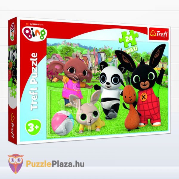 24 darabos Bing és barátai - játék a parkban maxi puzzle