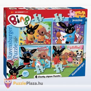 2-3-4-5 darabos Bing Nyuszi és Barátai Első Kirakóm Puzzle doboza - Ravensburger 068340