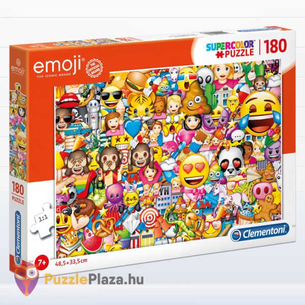 180 darabos Clementoni Supercolor emoji puzzle