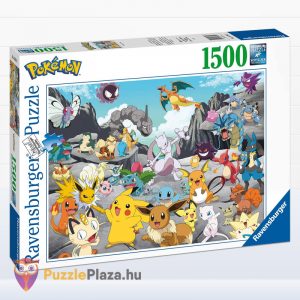 1000 darabos Pokémon klasszikusok puzzle (Ravensburger 16784) doboza jobbról