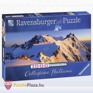 1000 darabos Mont Blanc panoráma puzzle - Ravensburger 15080 Collezion Italiana