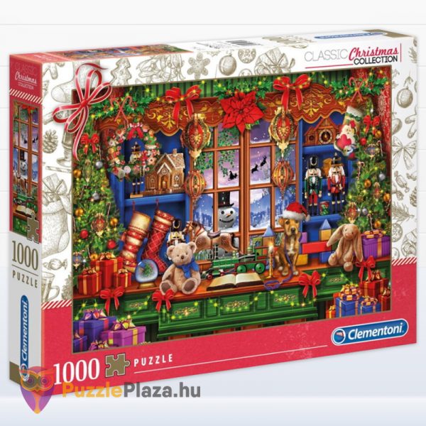 1000 darabos karácsonyi ajándékbolt puzzle - Clementoni 39581