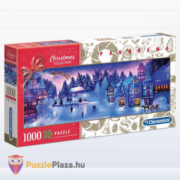 1000 darabos karácsonyi álom panoráma puzzle - Clementoni 39582