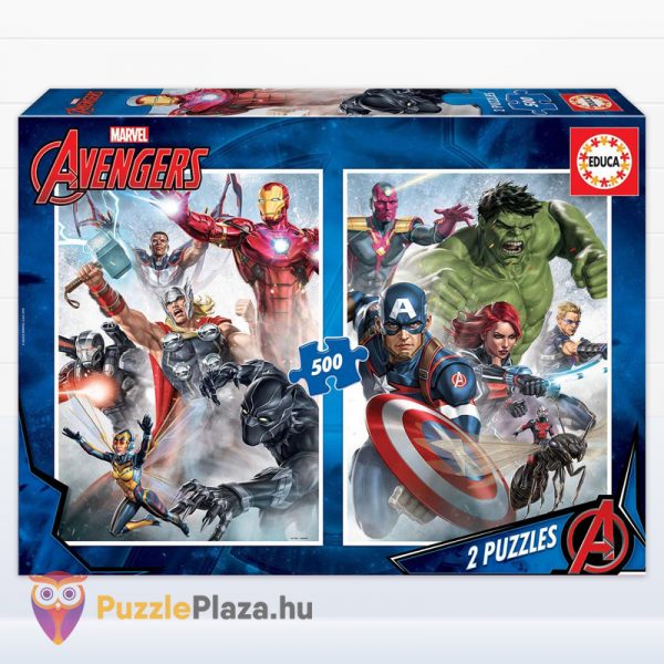 2x500 db-os (Marvel: Avengers) Bosszúállók puzzle - Educa 17994