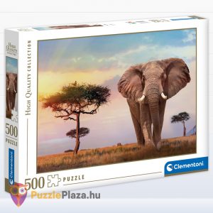 500 darabos afrikai naplemente puzzle doboza - Clementoni 35096
