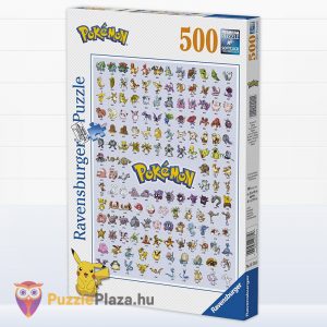 500 darabos az első Pokemon puzzle doboza - Ravensburger 14781