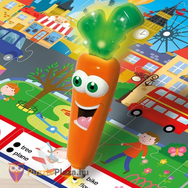 Carotina Happy English interaktív angol oktató játék toll gyerekeknek