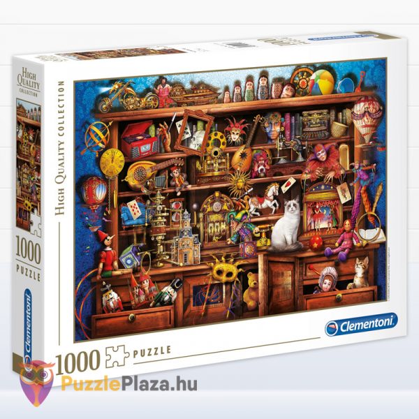 1000 darabos csodálatos régiségbolt (Ye Old Shoppe) Puzzle doboza - Clementoni 39512