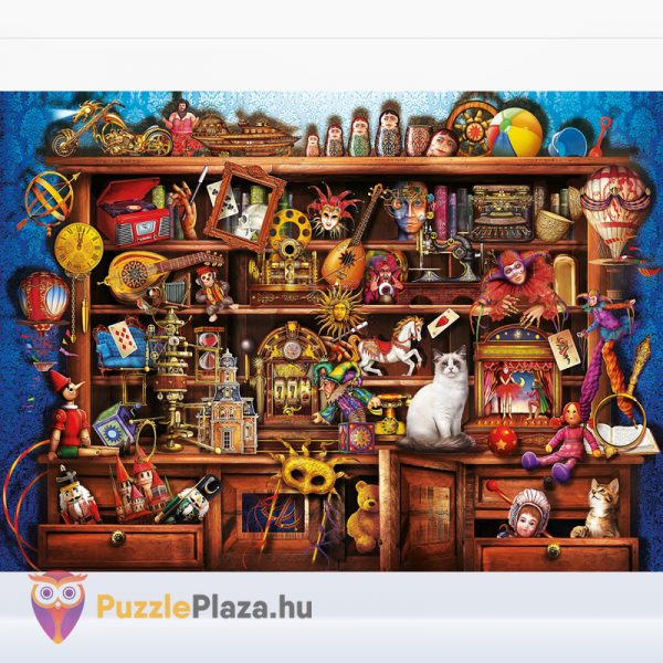 1000 darabos csodálatos régiségbolt (Ye Old Shoppe) Puzzle kirakott képe - Clementoni 39512