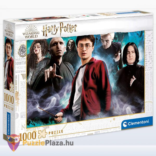 1000 darabos Harry Potter és ellenségei puzzle doboza - Clementoni 39586