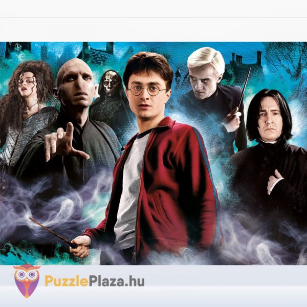 1000 darabos Harry Potter és ellenségei puzzle kirakott képe - Clementoni 39586