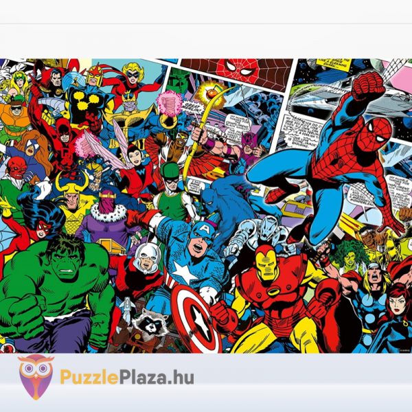 1000 darabos Marvel küldetés puzzle kirakott képe - Ravensburger - Challange 16562