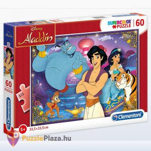 60 darabos Aladdin puzzle doboza - Clementoni Supercolor Puzzle 26053