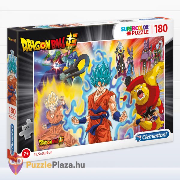 Dragon Ball Super: Az egységes erő puzzle - 180 db - Clementoni Szuper Színes (SuperColor) 29762