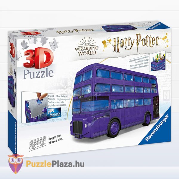 216 db-os Harry Potter 3D puzzle: Kóbor grimbusz doboza oldalról - Ravensburger 11158