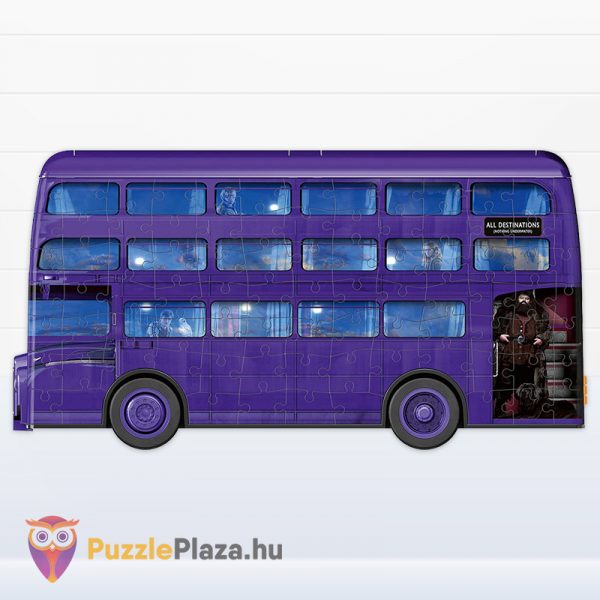 216 db-os Harry Potter 3D puzzle: Kóbor grimbusz kirakva oldalról 2 - Ravensburger 11158
