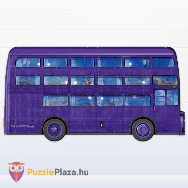 216 db-os Harry Potter 3D puzzle: Kóbor grimbusz kirakva oldalról - Ravensburger 11158